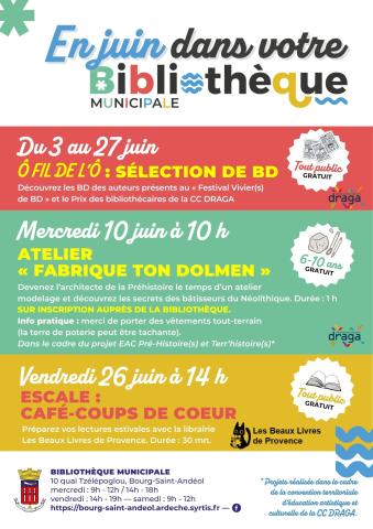 En juin dans votre bibliothèque